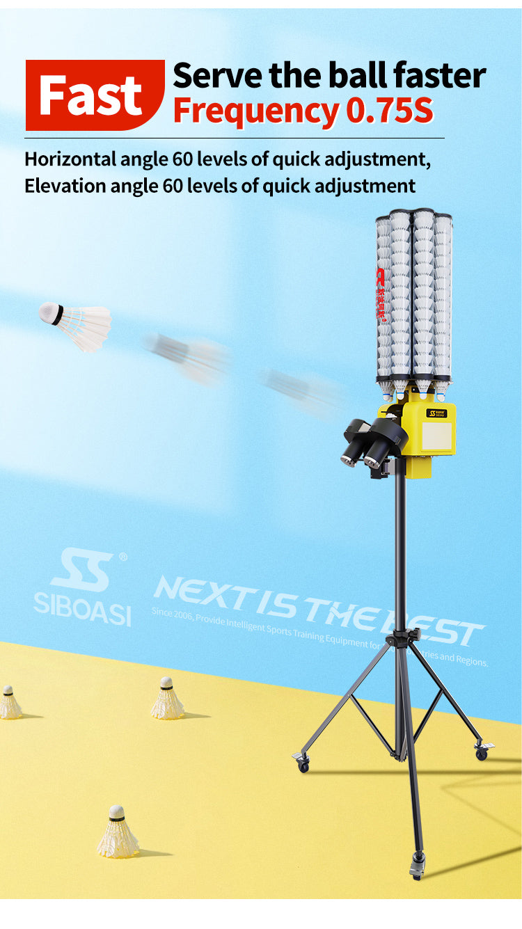 SIBOASI B3 Badminton Machine