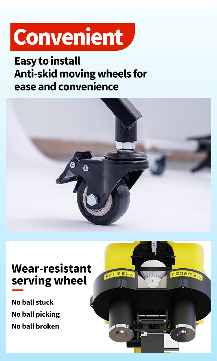 SIBOASI B3 Badminton Machine