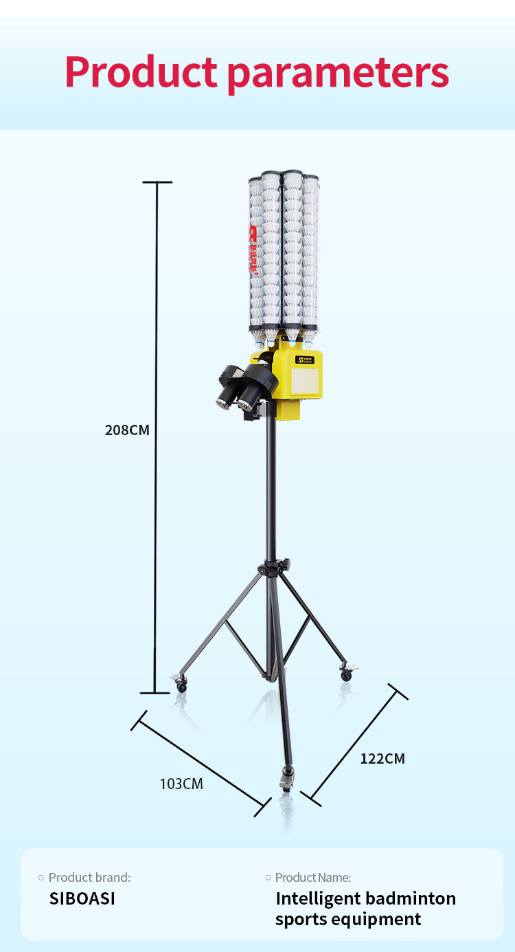 SIBOASI B3 Badminton Machine