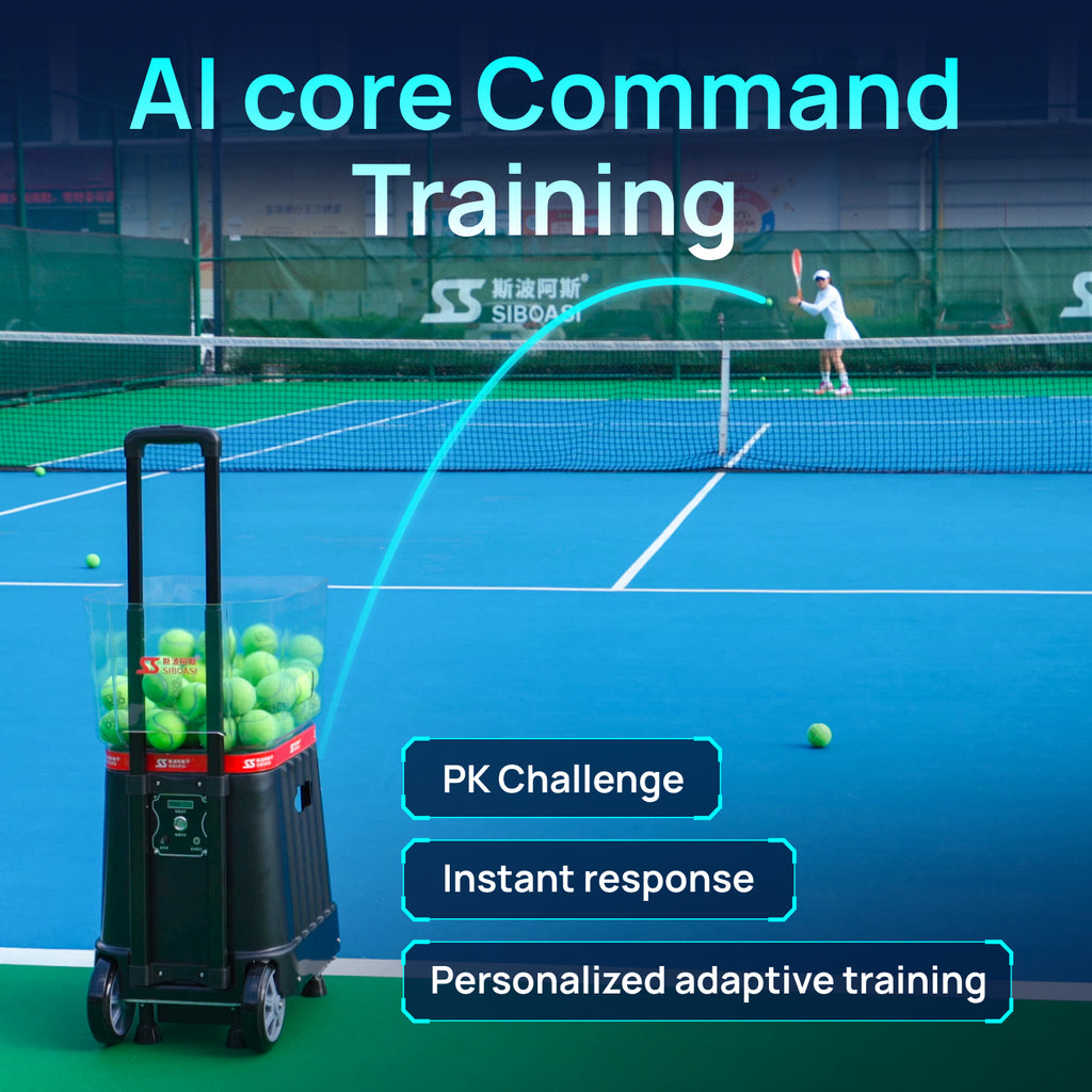 SIBOASI T7 PRO Ai Tennis Ball Machine