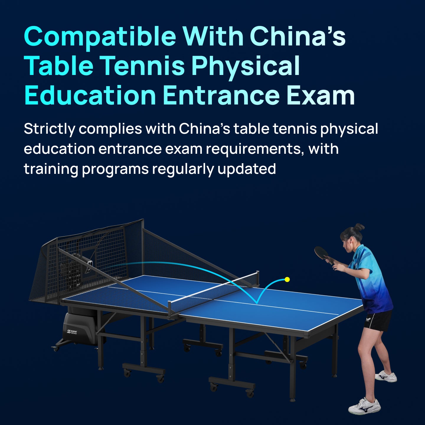 SIBOASI P6 Table Tennis Machine (SS-P6)