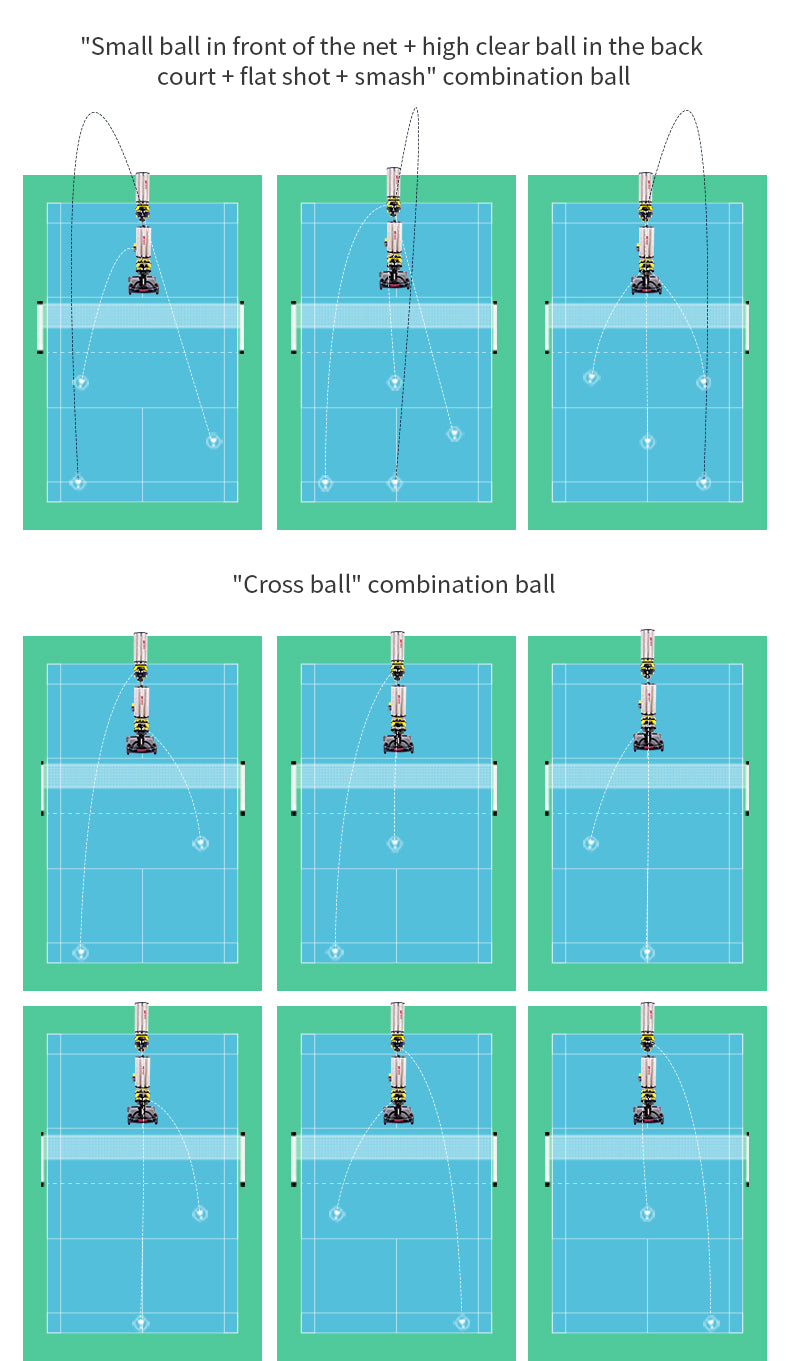 SIBOASI S8025A Badminton Machine