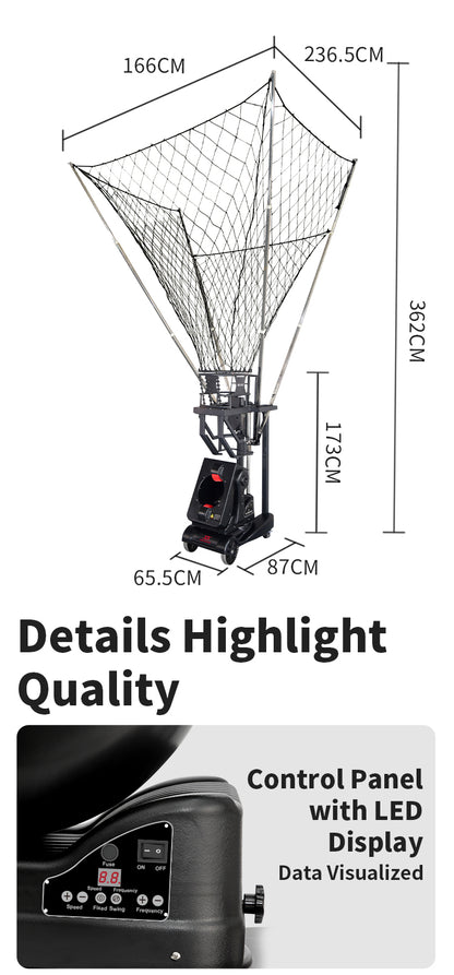 SIBOASI K2101A Basketball Machine