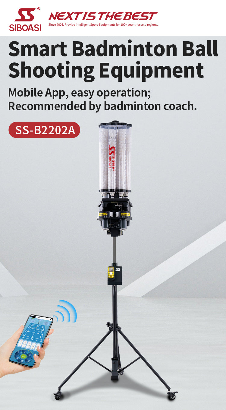 SIBOASI B2202A Badminton Machine
