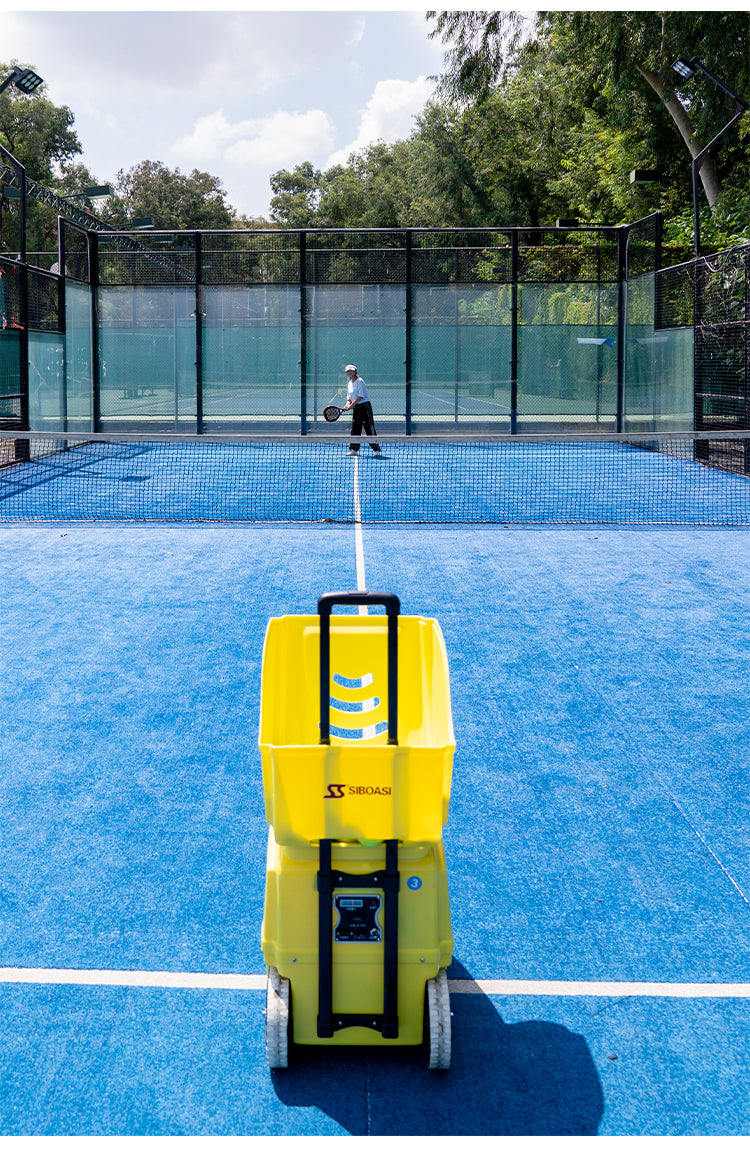 Machine. Step Padel SIBOASI TP210 Padel Machine | Buy Online Australia – Siboasi Australia ...