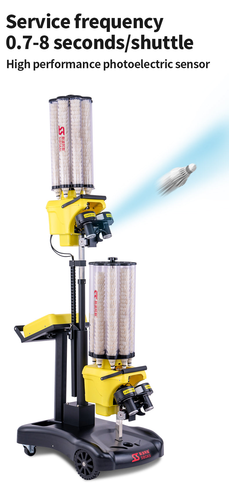 SIBOASI S8025A Badminton Machine