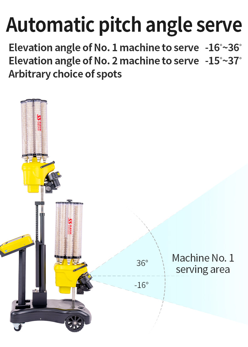 SIBOASI S8025A Badminton Machine