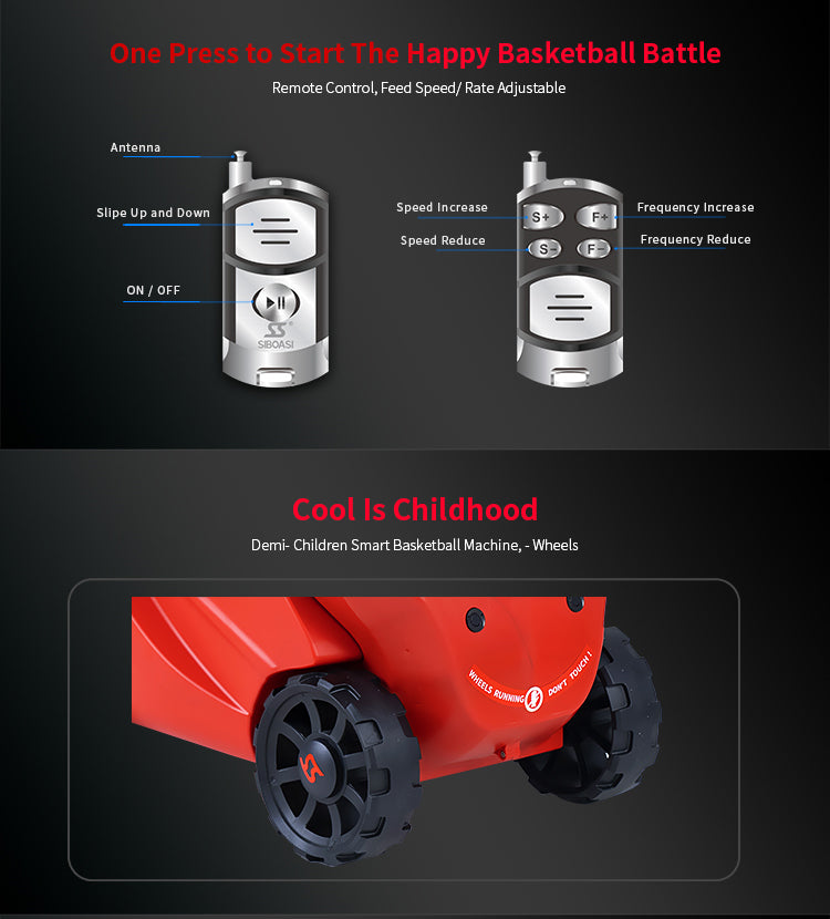 Children's Intelligent Basketball Machine (DEMI2)