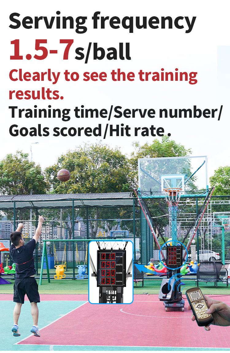 SIBOASI K2100A Basketball Machine