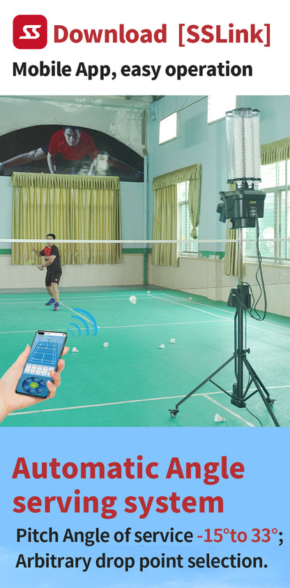 SIBOASI B2202A Badminton Machine