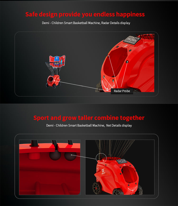 Children's Intelligent Basketball Machine (DEMI2)