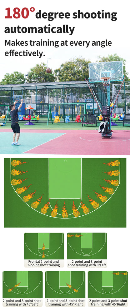 SIBOASI K2100A Basketball Machine