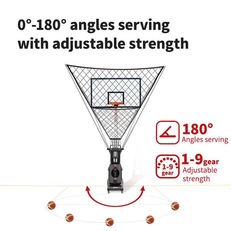 SIBOASI K2 Basketball Machine