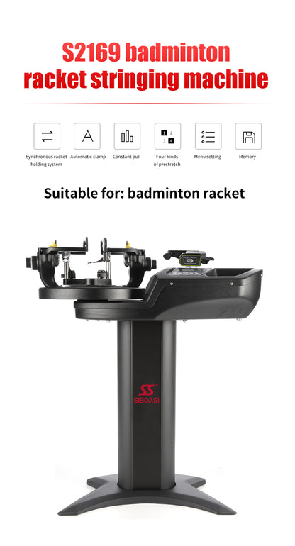 SIBOASI S2169 Stringing Machine                                                               (Badminton 'ONLY')