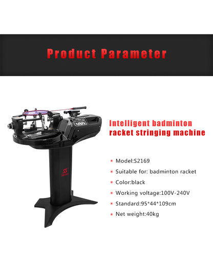 SIBOASI S2169 Stringing Machine                                                               (Badminton 'ONLY')