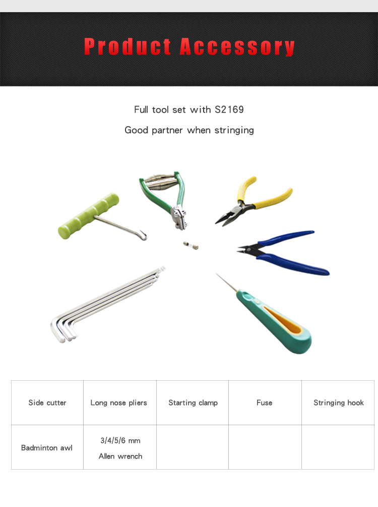 SIBOASI S2169 Stringing Machine                                                               (Badminton 'ONLY')