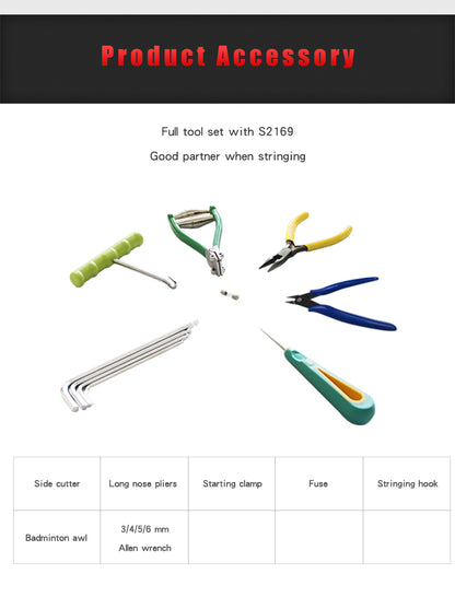 SIBOASI S2169 Stringing Machine                                                               (Badminton 'ONLY')