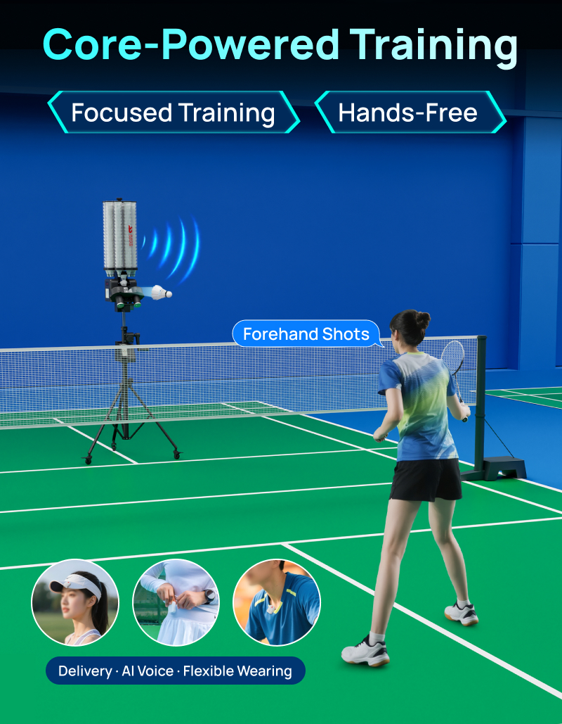 SIBOASI B7 PRO Badminton Machine
