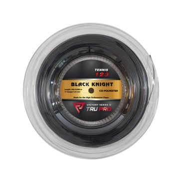 TRU PRO BLACK KNIGHT Tennis String Reel (656 feet/200 m)