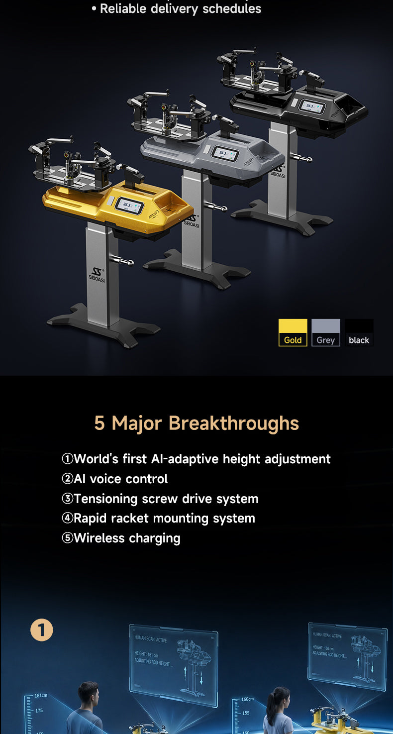 SIBOASI H7 Stringing Machine (Tennis, Badminton & Squash)