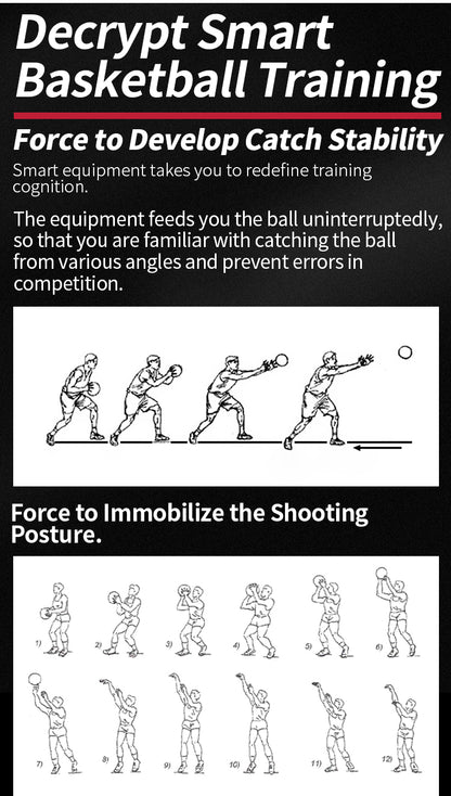 SIBOASI K2101 Basketball Machine