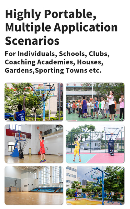 SIBOASI K2101 Basketball Machine