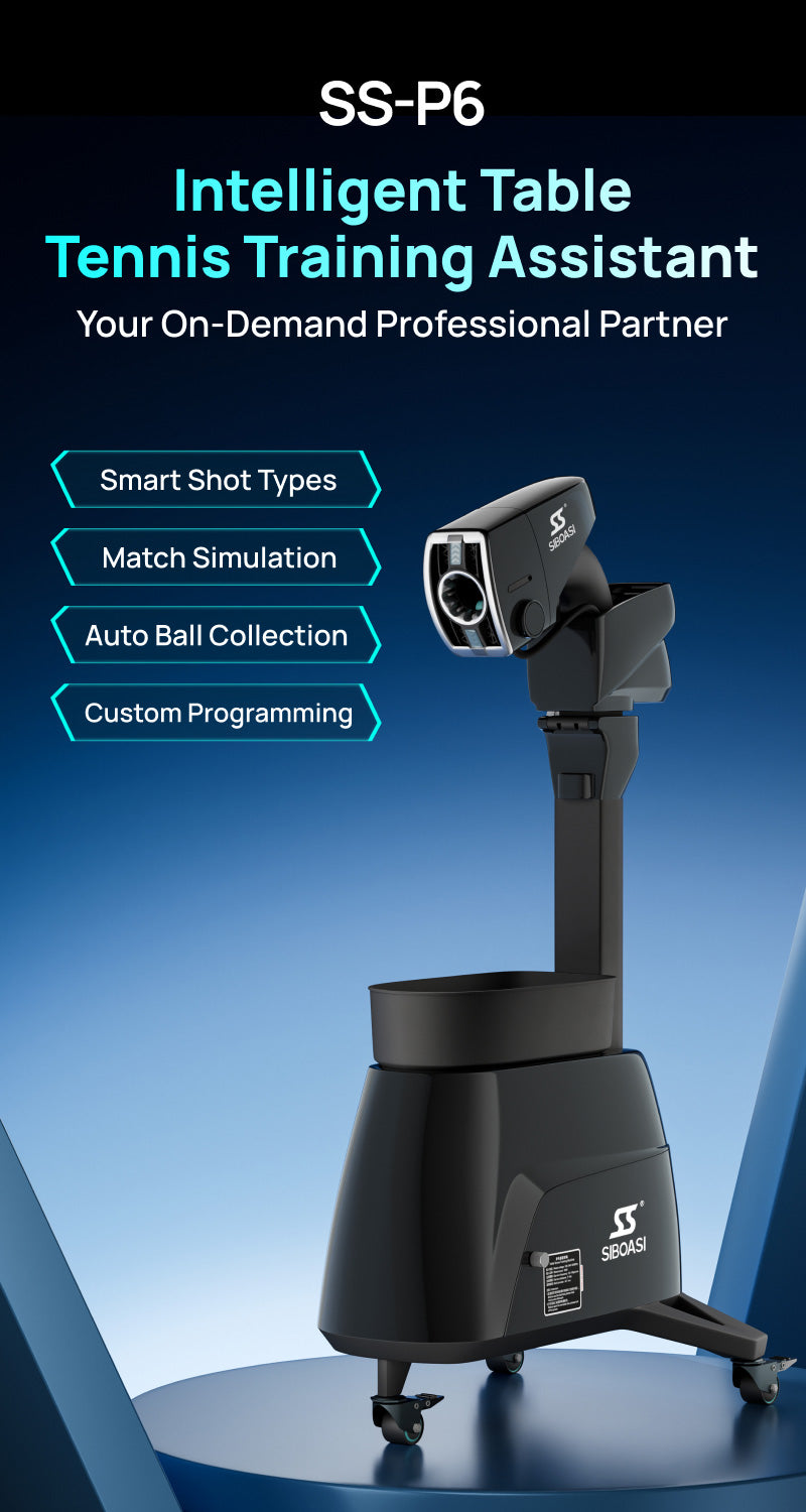 SIBOASI P6 Table Tennis Machine (SS-P6)