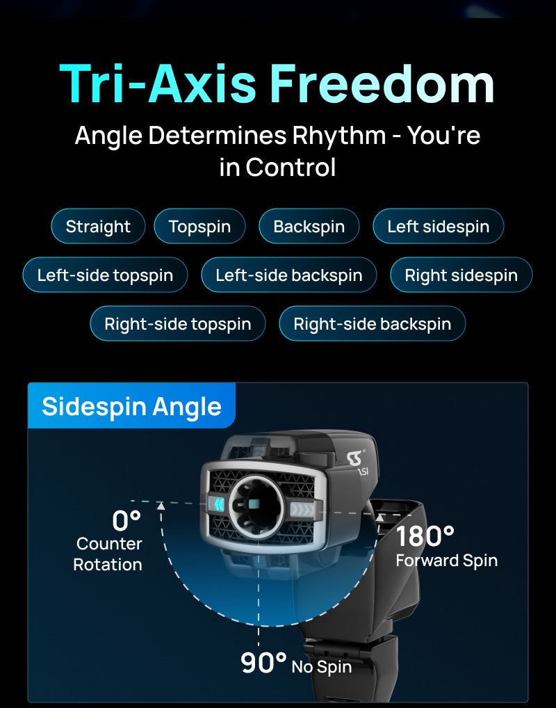 SIBOASI P6 Table Tennis Machine (SS-P6)