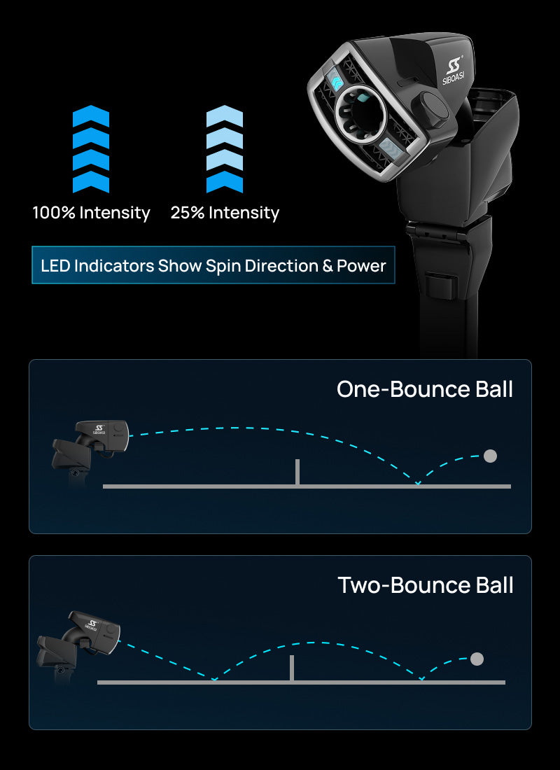 SIBOASI P6 Table Tennis Machine (SS-P6)