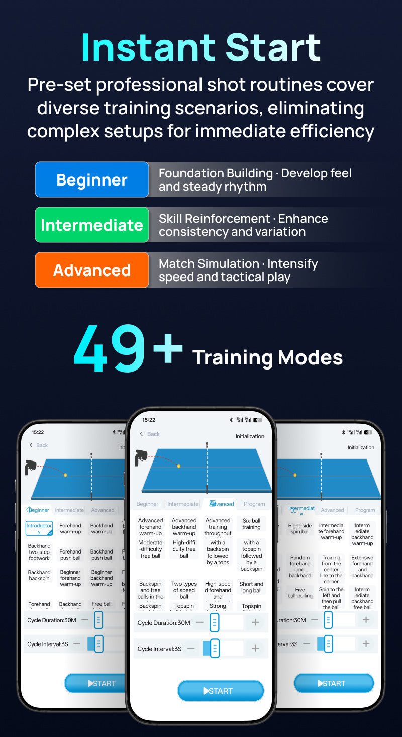 SIBOASI P6 Table Tennis Machine (SS-P6)