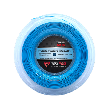 TRU PRO PURE RUSH R8ZOR Tennis String Reel (656 feet/200 m)