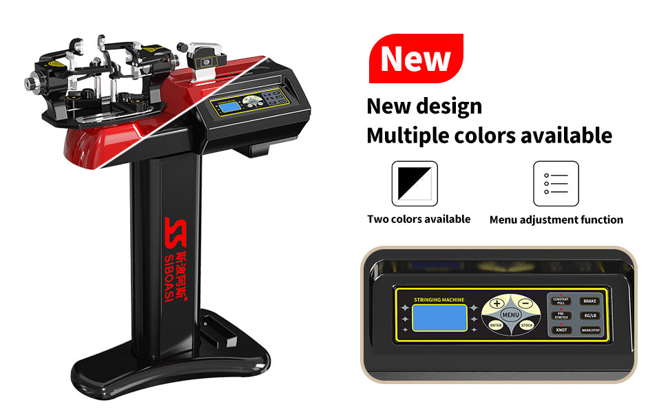 SIBOASI S3 Stringing Machine                                   (Badminton 'ONLY')