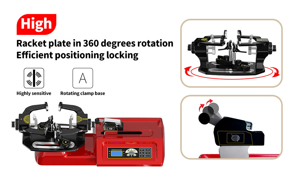 SIBOASI S3 Stringing Machine                                   (Badminton 'ONLY')