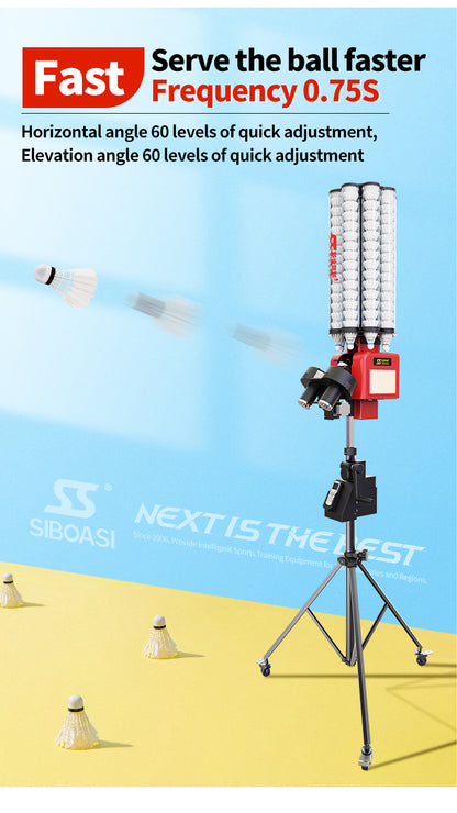 SIBOASI B5 Badminton Machine