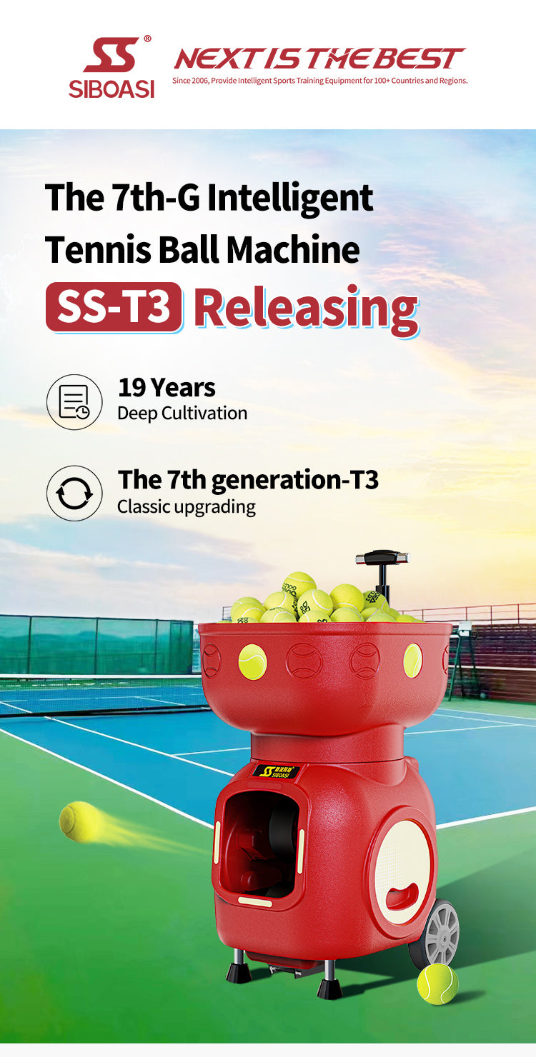 SIBOASI T3 Tennis Ball Machine