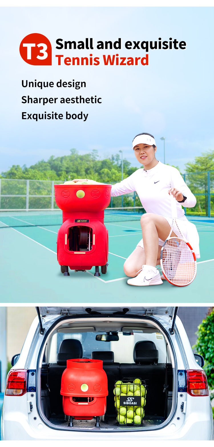 SIBOASI T3 Tennis Ball Machine