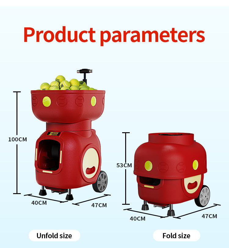 SIBOASI T3 Tennis Ball Machine