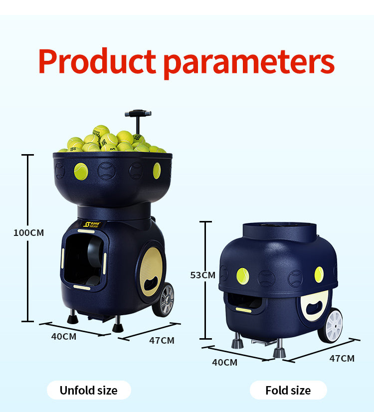 SIBOASI T5 Tennis Ball Machine