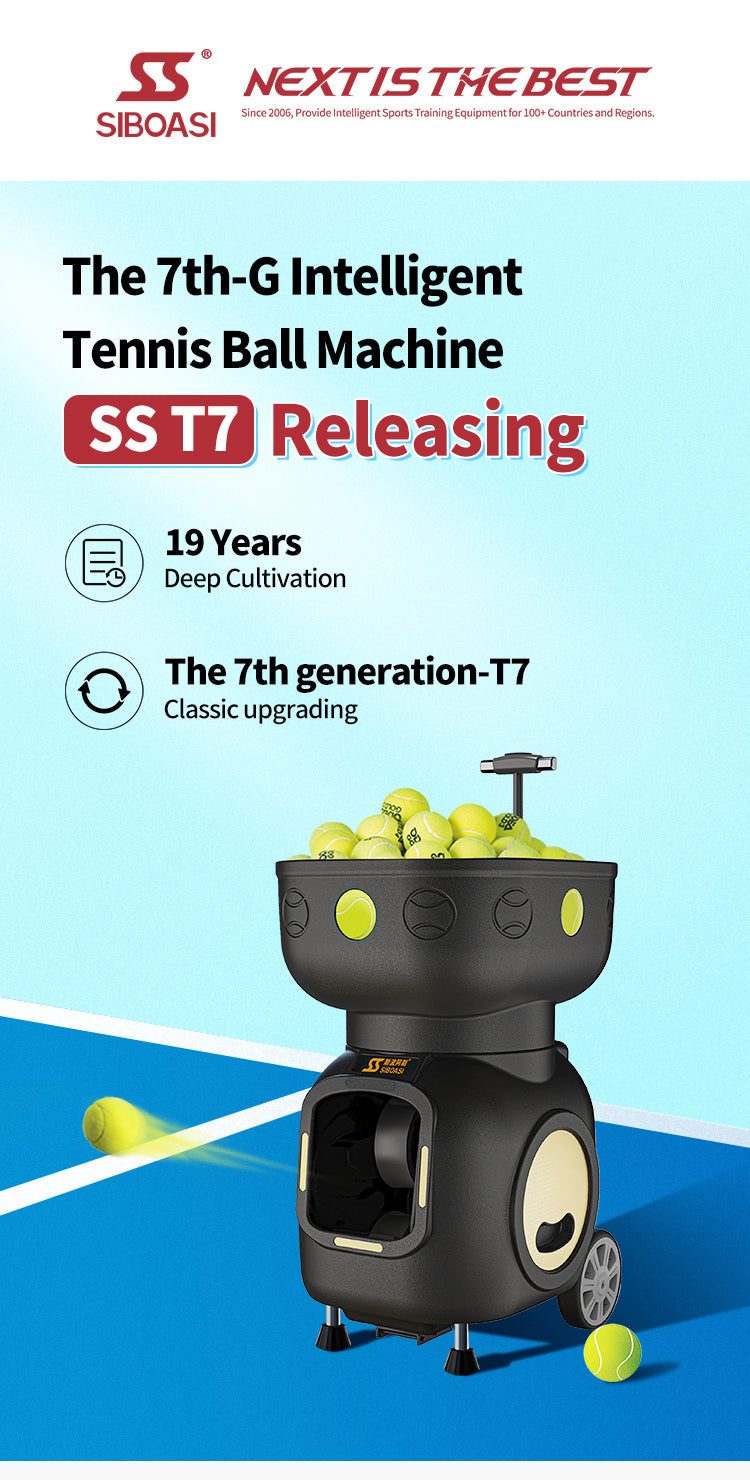 SIBOASI T7 Tennis Ball Machine