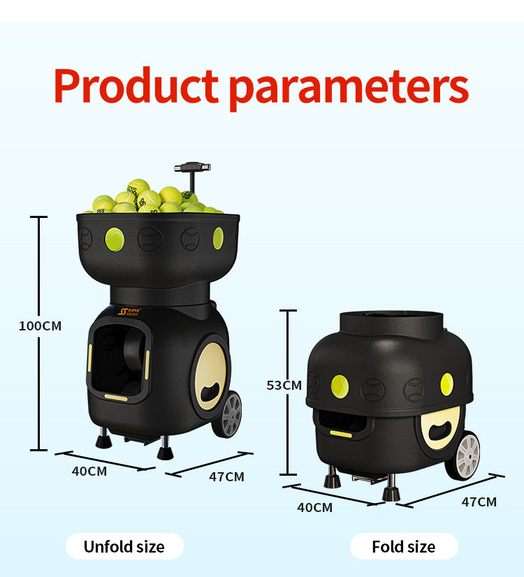 SIBOASI T7 Tennis Ball Machine