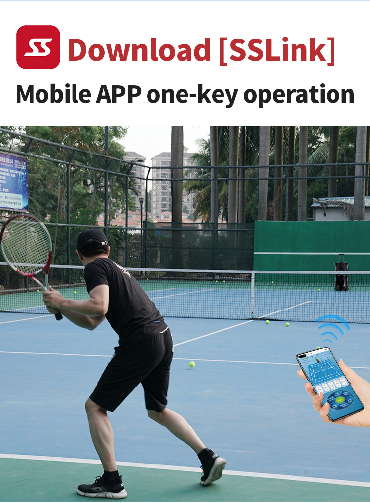 SIBOASI T2300A Tennis Ball Machine