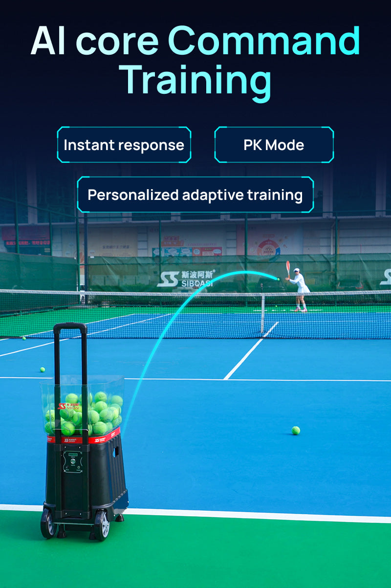 SIBOASI T7 PRO Ai Tennis Ball Machine