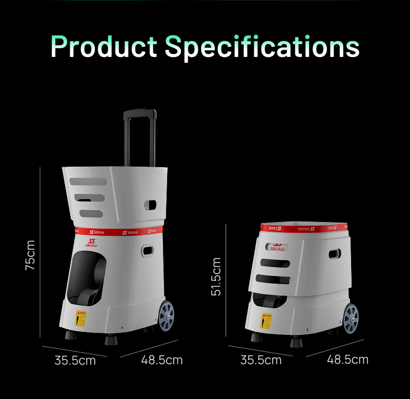 SIBOASI TB6 AI Smart Padel Ball Machine
