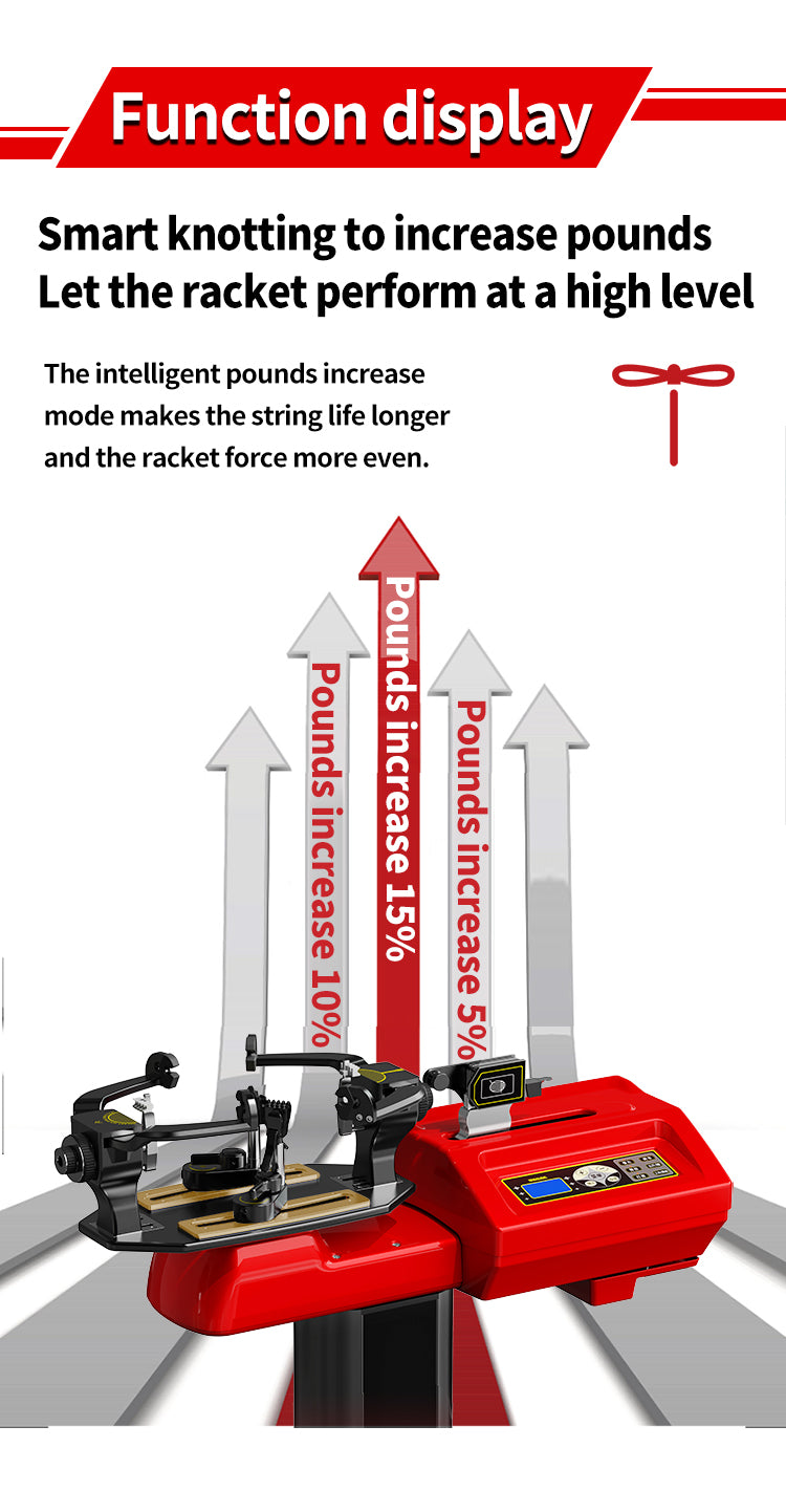 SIBOASI S6 Stringing Machine                        (Tennis, Badminton, Squash)