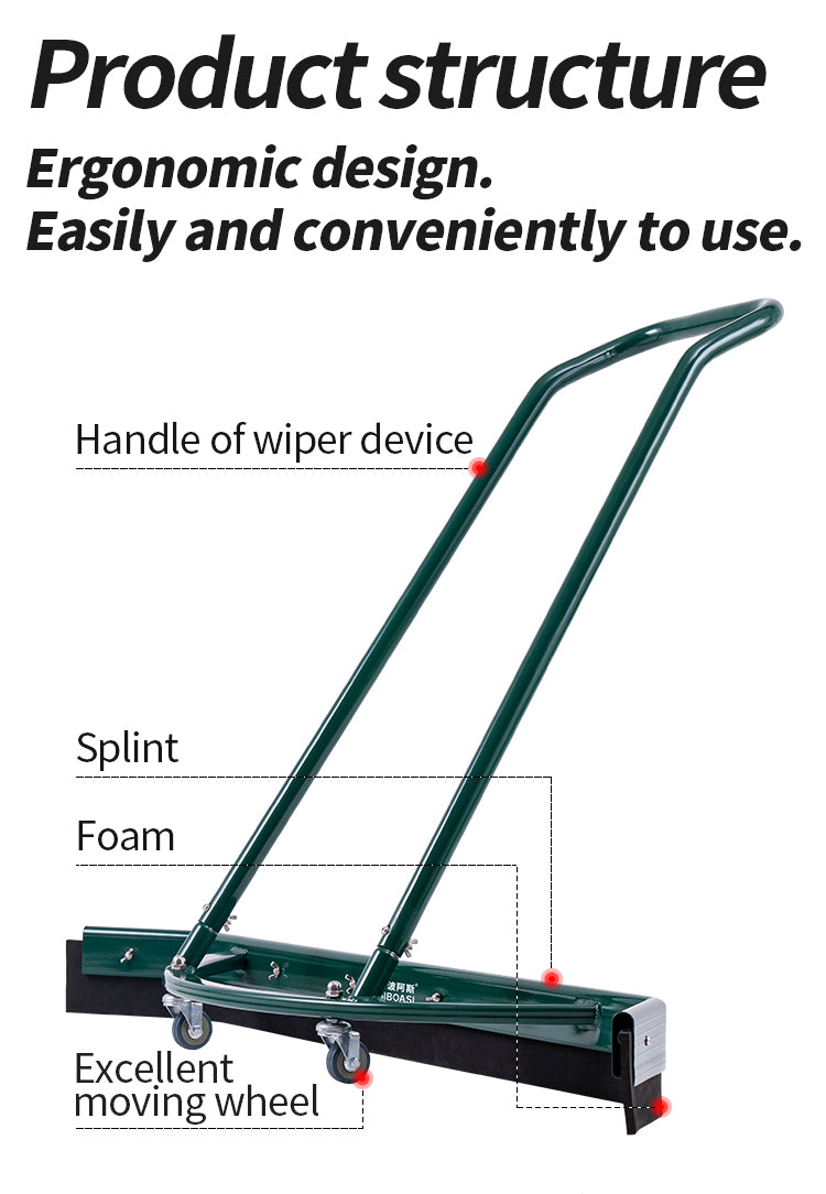 SIBOASI  S407 Court Squeegee/Sweeper (SS-S407)