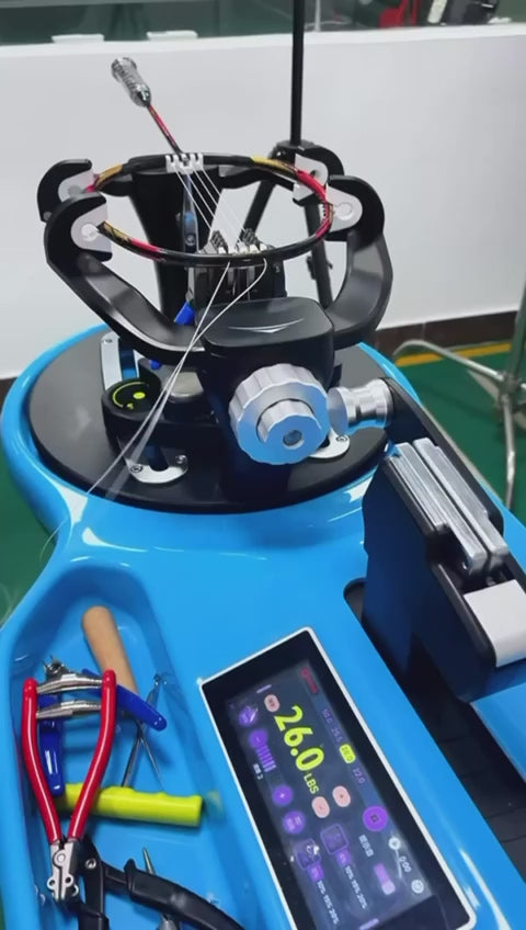 SIBOASI S7 Stringing Machine                                   (Badminton 'ONLY')