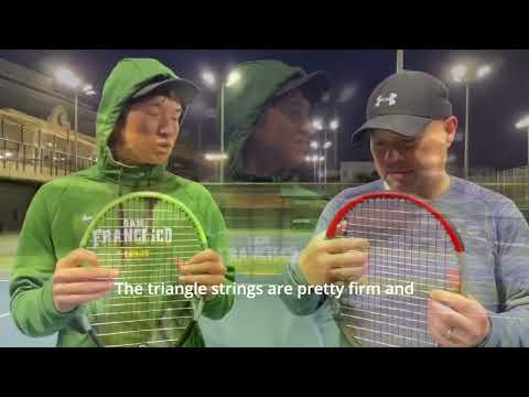 TRU PRO FIREWIRE BOOST Hybrid Tennis String Set (2 x 20.7 ft / 6.8 m) RED/WHITE