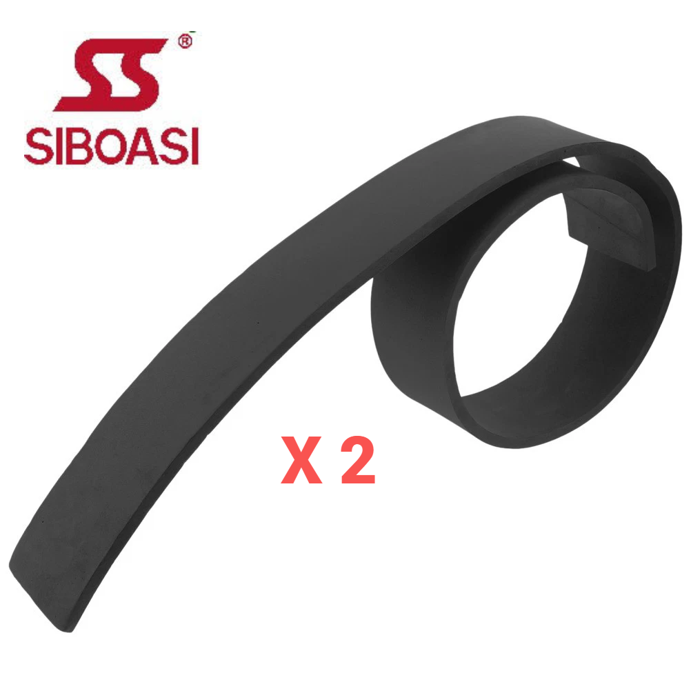 SIBOASI S407B Replacement Sweeper EVA Foam Strips (2 Strips Per Pack)