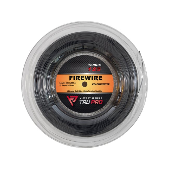 TRU PRO FIREWIRE Tennis String Reel (656 feet/200 m)