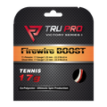 TRU PRO FIREWIRE BOOST Hybrid Tennis String Set (2 x 20.7 ft / 6.8 m) RED/WHITE